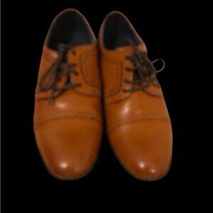 Bruno Marc Boy's Prince-K1 Classic Oxfords Dress Shoe‎ Size 2, Brown